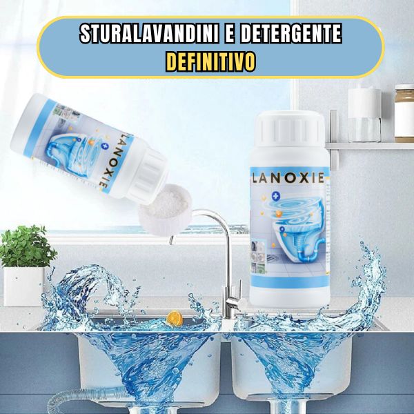 LANOXIE Pro™ Pulitore per scarichi